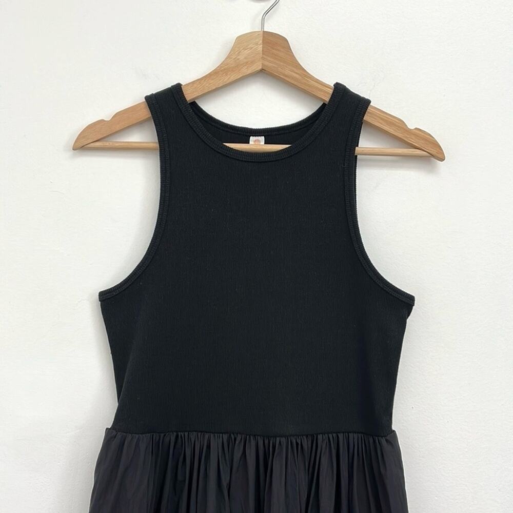 Anthropologie Daily Practice First Light Mixed Media Tank Minimal Maxi Dress XS - Picture 5 of 13